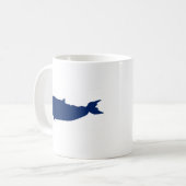 walvismarine koffiemok (Voorkant links)