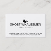 walvispictogram visitekaartje (Achterkant)