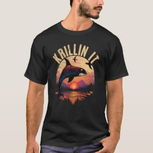 Walvissen Bekijk Dolphin Pottwhal Gezegde Orca Wha T-shirt