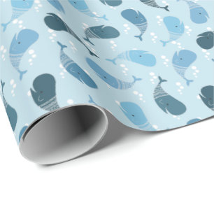 walvissen cadeaupapier
