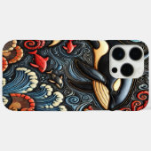 Walvissen in de oceaan Splendor Case-Mate iPhone Case (Achterkant (horizontaal))
