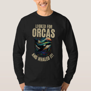 Walvissen Kijken Dolfijn Pottwhal Zegt Orca Walvi T-shirt