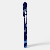 walvissen op blauw Case-Mate iPhone case (Achterkant / Links)