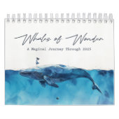 Walvissen van Wonder 2025 Kalender (Hoes)