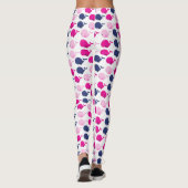 Walvissen, walvispatronen, Zeeen Leggings (Achterkant)
