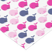 Walvissen, walvispatronen, Zeeen Medium Tafelloper (Hoek)