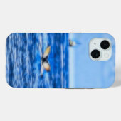 Walvisstaart Nautical Ship Blue Ocean Case-Mate iPhone Case (Achterkant (horizontaal))