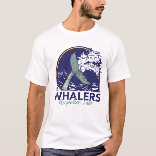 Walvisvaarders Splash T-shirts (Voorkant)