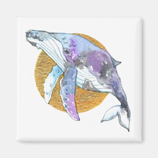 walvisvis magneet (Voorkant)