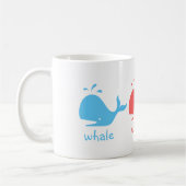 walviswalvis koffiemok (Links)