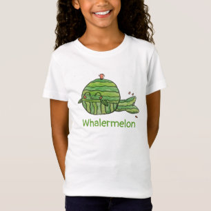 Walviswatermeloen (meiden) t-shirt
