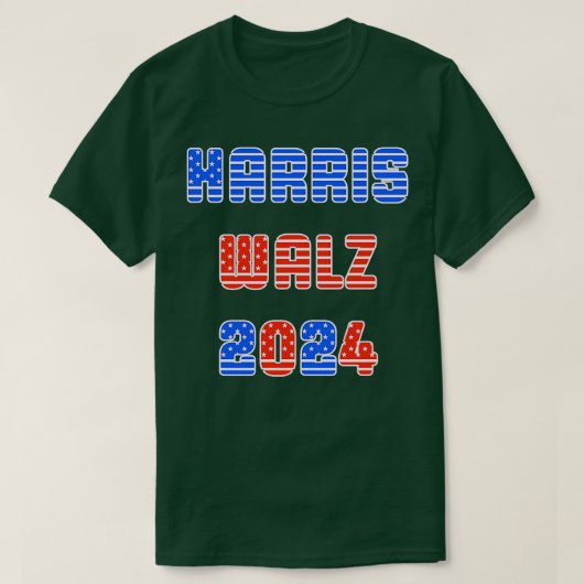Walz 2024 American Freedom TShirt (Design devant)