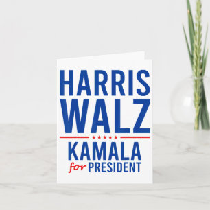 Walz 2024 Kamala Harris voor President Tim Walz Kaart