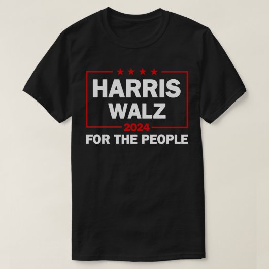 Walz 2024 Pour Les Gens TShirt 2 (Design devant)