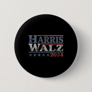 Walz 2024 Verkiezingen Kamala Harris Tim Waltz 202 Ronde Button 5,7 Cm