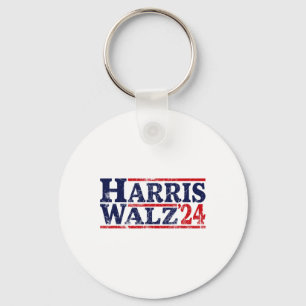 Walz 2024 Verkiezingen Kamala Harris Tim Waltz 202 Sleutelhanger