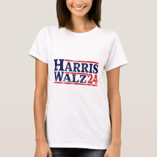 Walz 2024 Verkiezingen Kamala Harris Tim Waltz 202 T-shirt