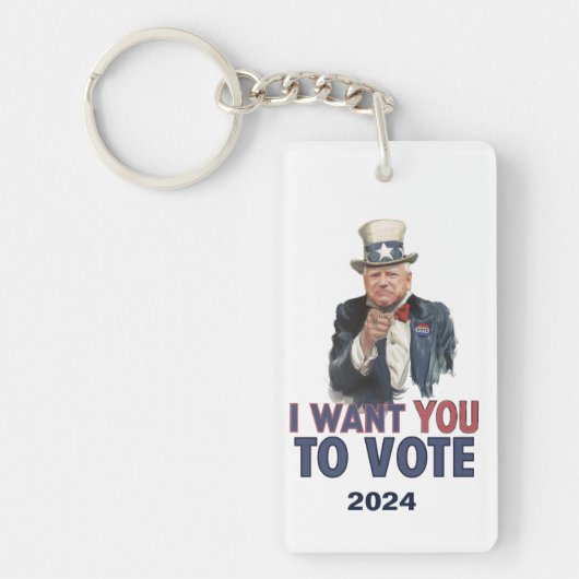 Walz - Ik wil dat je Sleutelhanger stemt (Voorkant)