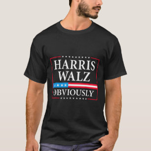 Walz uiteraard President Kamala Harris Waltz Elect T-shirt