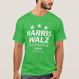 Walz voor Amerika blank meisje T-shirt