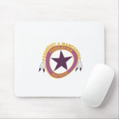 Wampanoag Tribe Flag Mousepad Muismat (Met muis)