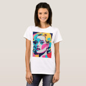 Wan Kleding, pop art T-shirt (Voorkant volledig)
