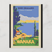 Wanaka, Nieuw-Zeeland Briefkaart (Voorkant)
