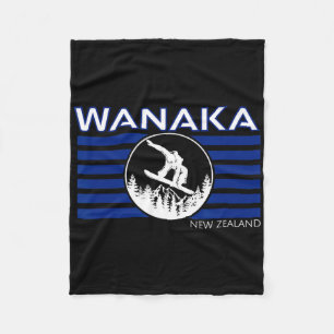 Wanaka Nieuw-Zeeland Snowboarden Nieuw-Zeelander S Fleece Deken
