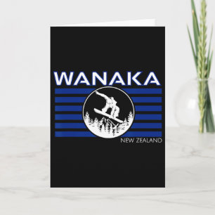 Wanaka Nieuw-Zeeland Snowboarden Nieuw-Zeelander S Kaart