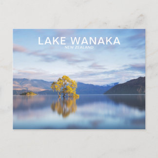 Wanaka Tree New Zealand Travel Briefkaart