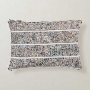 Wand van betonkegel accent kussen