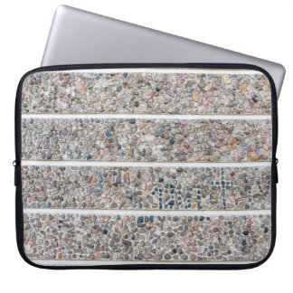 Wand van betonkegel laptop sleeve