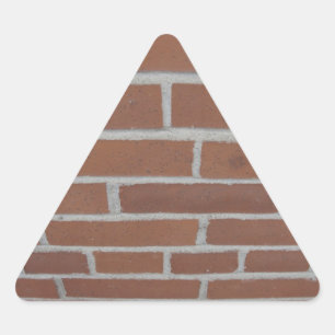 Wand van de slager driehoek sticker