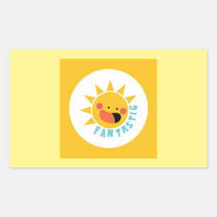 Wandaccenten & Behandelingen > Wandstickers & Stic Rechthoekige Sticker