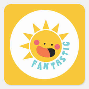 Wandaccenten & Behandelingen > Wandstickers & Stic Vierkante Sticker