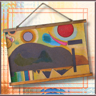 WANDBEHANG - ''Begin'' - Kandinsky Hangend Wandkleed