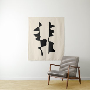 Wanddecoratie "Abstract Dubbelzijdig" Wandkleed