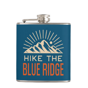 Wandel de Blue Ridge Mountains Sunburst Heupfles
