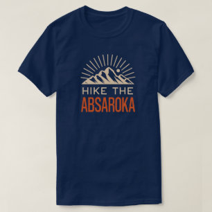 Wandel door de Absaroka-bergen Sunburst T-shirt
