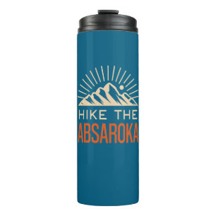 Wandel door de Absaroka-bergen Sunburst Thermosbeker