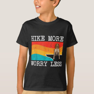 Wandel meer, maak je minder zorgen amerikaanse eng t-shirt