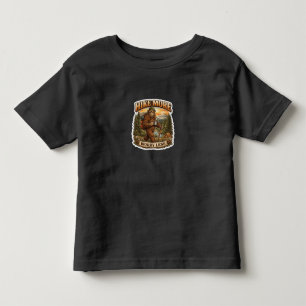 Wandel Meer, Maak Je Minder Zorgen Bigfoot Camping Kinder Shirts