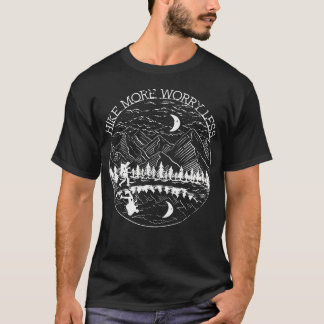 Wandel Meer Maak Je Minder Zorgen Funny Berg Natuu T-shirt