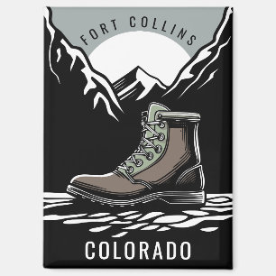 Wandel schoenen Laten we gaan wandelen Colorado Fo Magneet