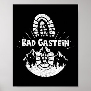 Wandelaar Bad Gastein Sheimerburger Land Oostenrij Poster
