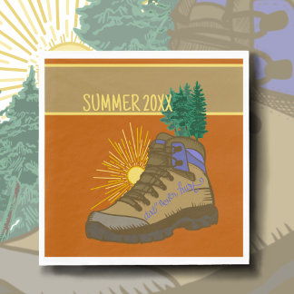 Wandelaar Gepersonaliseerd Kamperen Picknick Servet