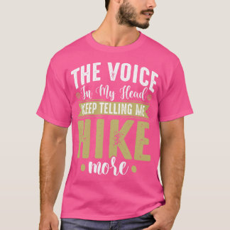 Wandelaar Geschenk Uitstapjes Camping Natuur Bergw T-shirt