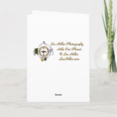 Wandelaar Wandelen Word Cloud Gevouwen Wenskaart Kaart (Achterkant)