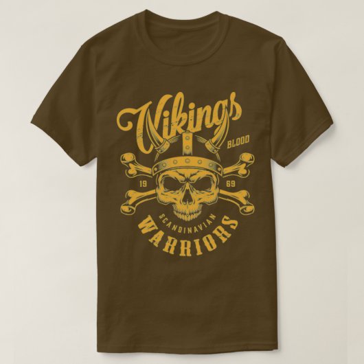 wandelaars in scandianavische wandelaars t-shirt (Design voorkant)