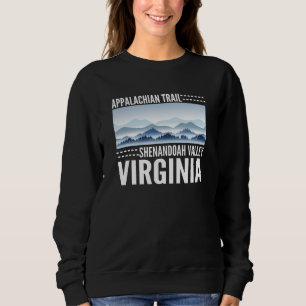 Wandelaars van Appalachian Trail in Shenandoah's V Trui